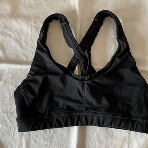 Lululemon Long Line Racer Back Sports Bra - size 6 (XS)